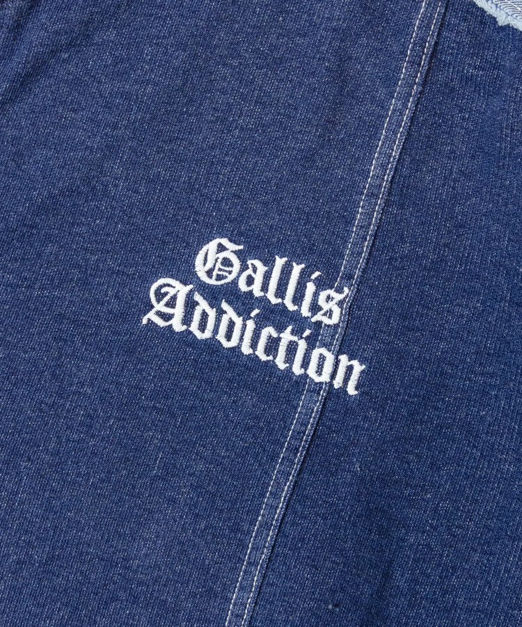 JACKROSE(ジャックローズ) |GA 切替DENIM ZIP HOODIE(MENS)