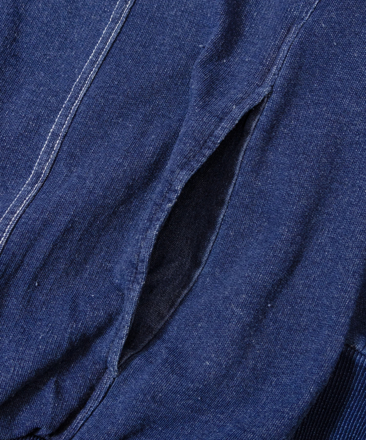 JACKROSE(ジャックローズ) |GA 切替DENIM ZIP HOODIE(MENS)