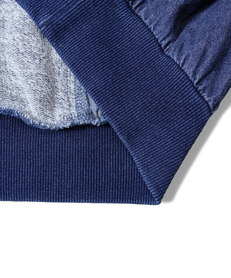 JACKROSE(ジャックローズ) |GA 切替DENIM ZIP HOODIE(MENS)