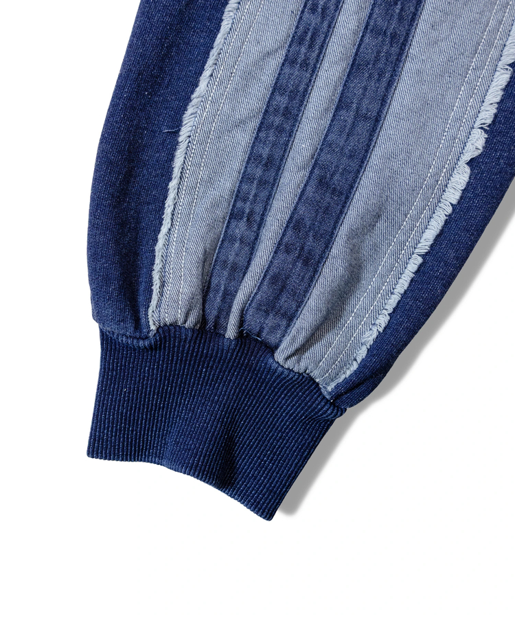 JACKROSE(ジャックローズ) |GA 切替DENIM ZIP HOODIE(MENS)