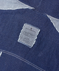 JACKROSE(ジャックローズ) |GA 切替DENIM ZIP HOODIE(MENS)