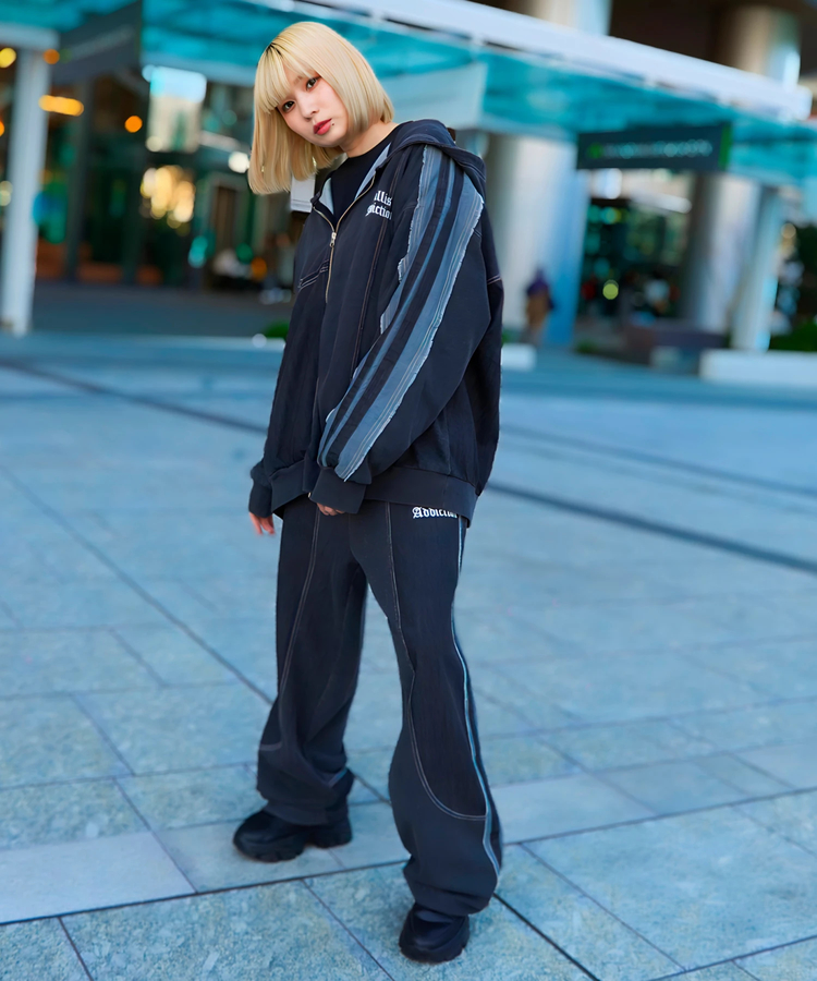 JACKROSE(ジャックローズ) |GA 切替DENIM ZIP HOODIE(MENS)