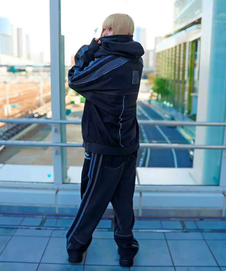 JACKROSE(ジャックローズ) |GA 切替DENIM ZIP HOODIE(MENS)