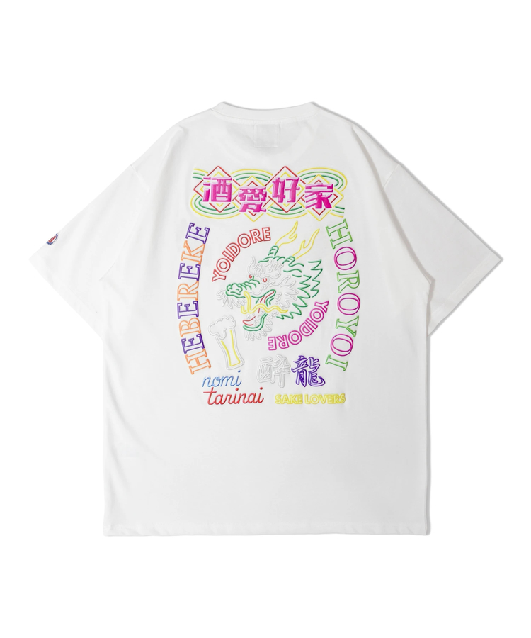 JACKROSE(ジャックローズ) |YOIDORE/酔いどれ SAKE ネオン S/S TEE(MENS)