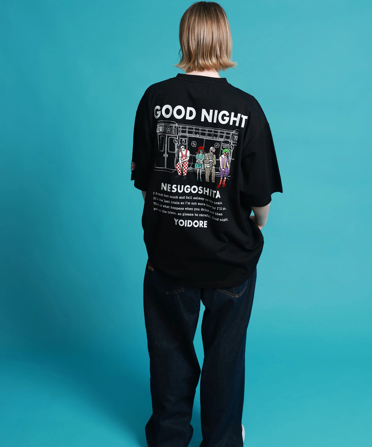 JACKROSE(ジャックローズ) |YOIDORE/酔いどれ 電車寝過ごした S/S TEE(MENS)