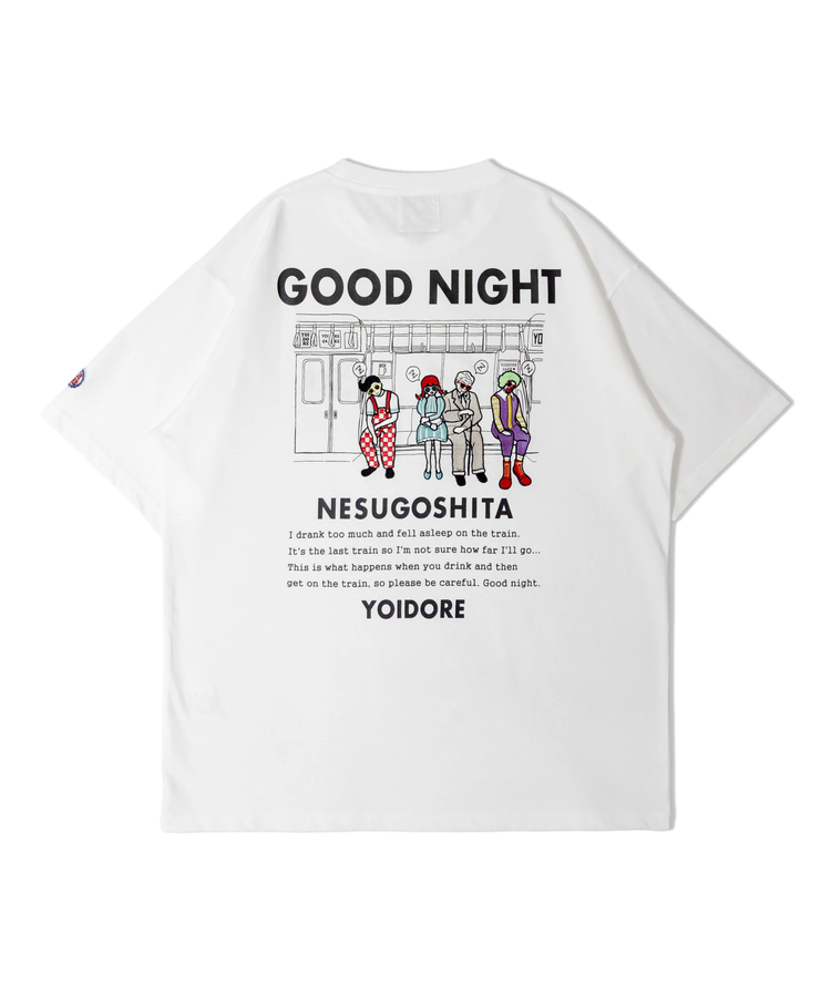 JACKROSE(ジャックローズ) |YOIDORE/酔いどれ 電車寝過ごした S/S TEE(MENS)