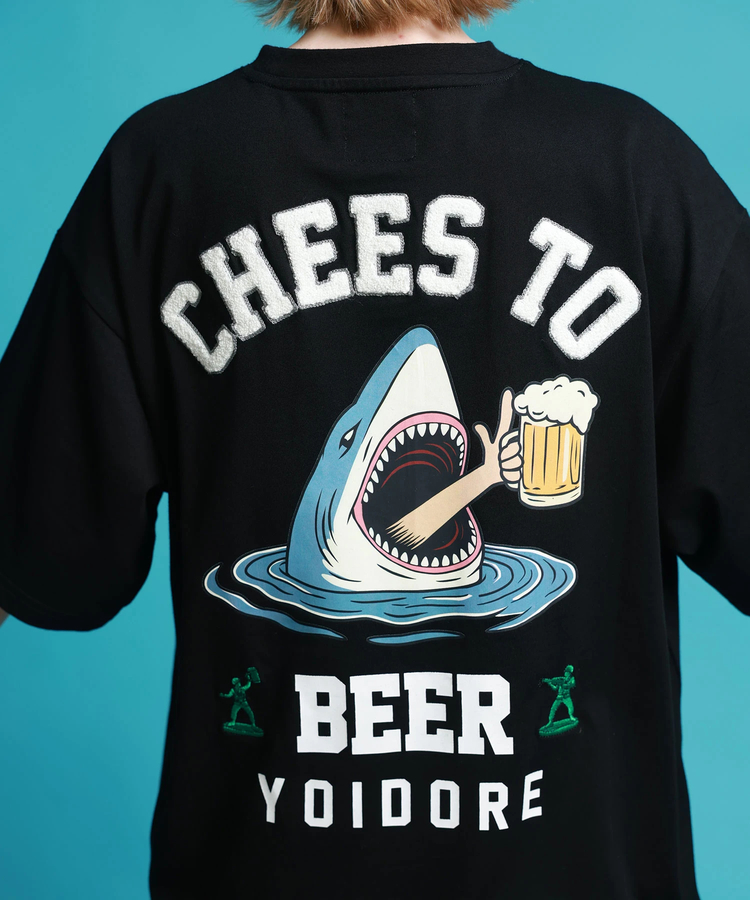 JACKROSE(ジャックローズ) |YOIDORE/酔いどれ サメ乾杯ポケット S/S TEE(MENS)