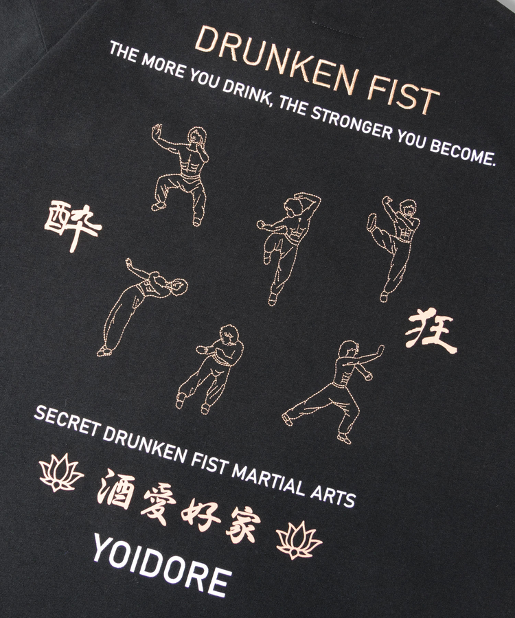 JACKROSE(ジャックローズ) |YOIDORE/酔いどれ よいどれ拳法 S/S TEE(MENS)