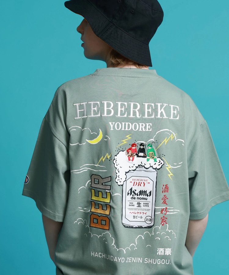 JACKROSE(ジャックローズ) |YOIDORE/酔いどれ KAMINARISAMA SS TEE(MENS)