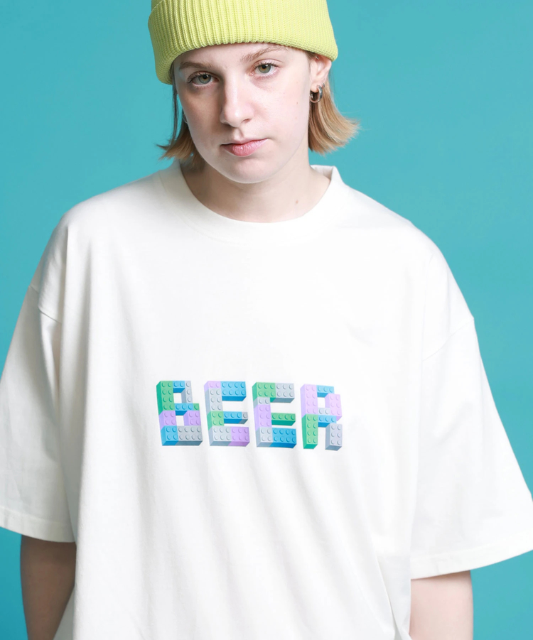 JACKROSE(ジャックローズ) |YOIDORE/酔いどれ ブロック ビール SS TEE(MENS)