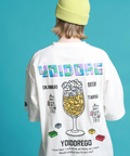 JACKROSE(ジャックローズ) |YOIDORE/酔いどれ ブロック ビール SS TEE(MENS)