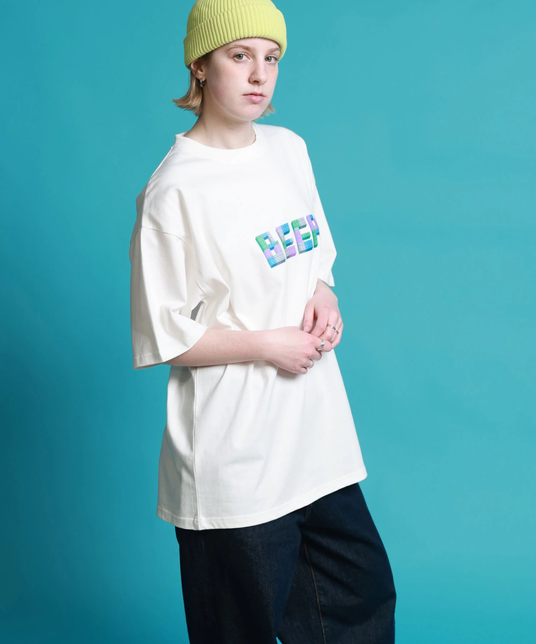 JACKROSE(ジャックローズ) |YOIDORE/酔いどれ ブロック ビール SS TEE(MENS)