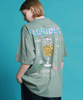 JACKROSE(ジャックローズ) |YOIDORE/酔いどれ ブロック ビール SS TEE(MENS)