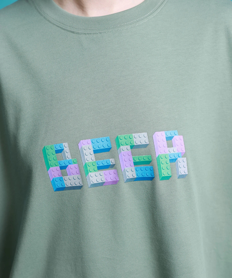 JACKROSE(ジャックローズ) |YOIDORE/酔いどれ ブロック ビール SS TEE(MENS)