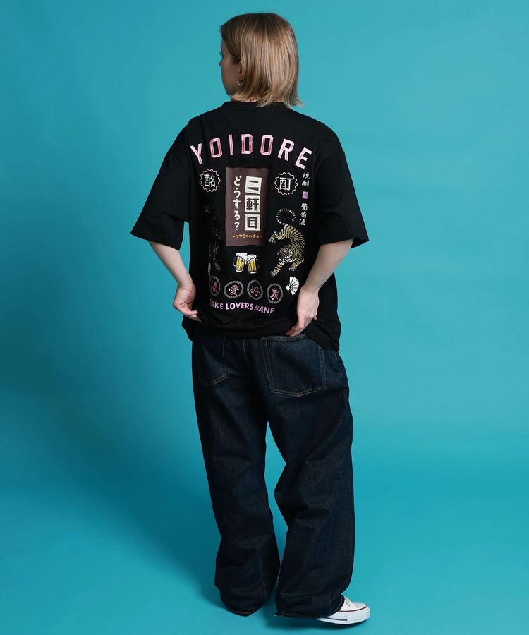 JACKROSE(ジャックローズ) |YOIDORE/酔いどれ 二軒目どうする コラボ SS TEE(MENS)