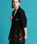 JACKROSE(ジャックローズ) |YOIDORE/酔いどれ 酒ボトル 刺繍SSシャツ(MENS)