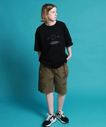 JACKROSE(ジャックローズ) |YOIDORE/酔いどれ 落書き ポーチバッグ ショートパンツ(MENS)