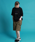 JACKROSE(ジャックローズ) |YOIDORE/酔いどれ 落書き ポーチバッグ ショートパンツ(MENS)