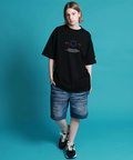 JACKROSE(ジャックローズ) |YOIDORE/酔いどれ 落書き ポーチバッグ ショートパンツ(MENS)
