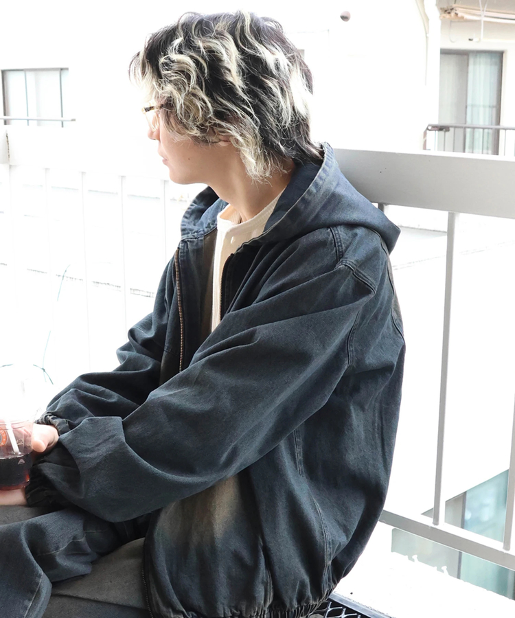 JACKROSE(ジャックローズ) |JE PROCESSING DENIM HOOD JACKET(MENS)