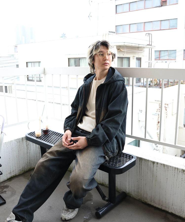 JACKROSE(ジャックローズ) |JE PROCESSING DENIM HOOD JACKET(MENS)