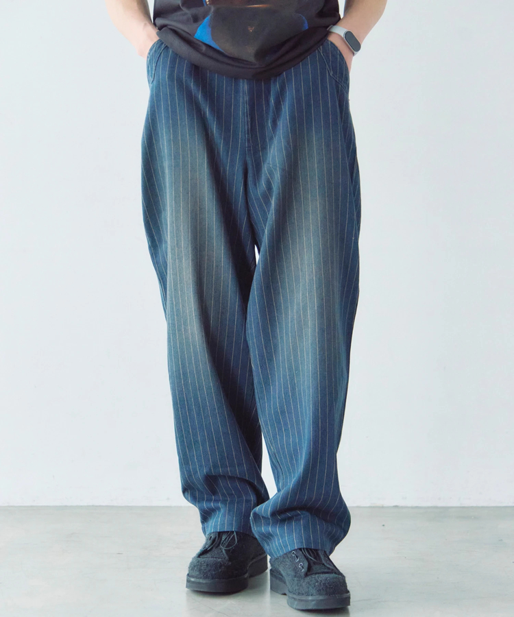 JACKROSE(ジャックローズ) |JE PROCESSING DENIM EASY PANTS(MENS)