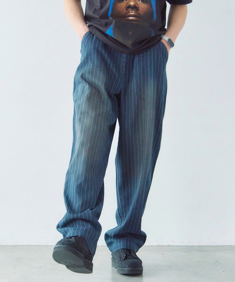 JACKROSE(ジャックローズ) |JE PROCESSING DENIM EASY PANTS(MENS)