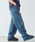 JACKROSE(ジャックローズ) |JE PROCESSING DENIM EASY PANTS(MENS)