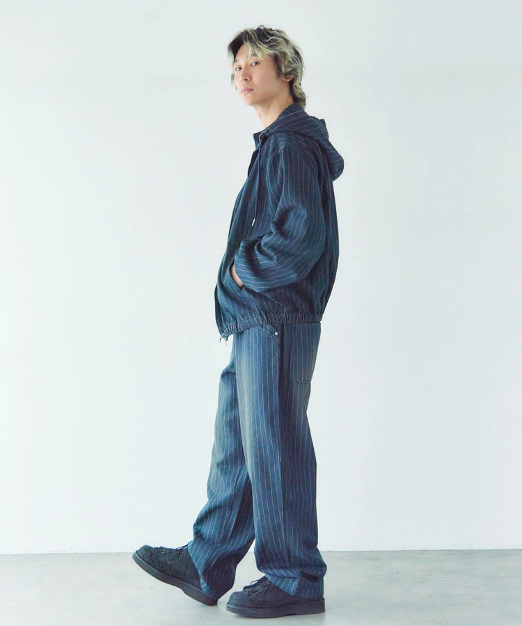 JACKROSE(ジャックローズ) |JE PROCESSING DENIM EASY PANTS(MENS)