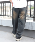 JACKROSE(ジャックローズ) |JE PROCESSING DENIM EASY PANTS(MENS)