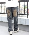 JACKROSE(ジャックローズ) |JE PROCESSING DENIM EASY PANTS(MENS)