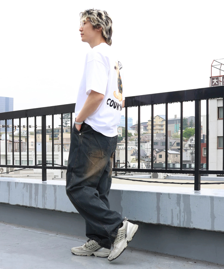 JACKROSE(ジャックローズ) |JE PROCESSING DENIM EASY PANTS(MENS)