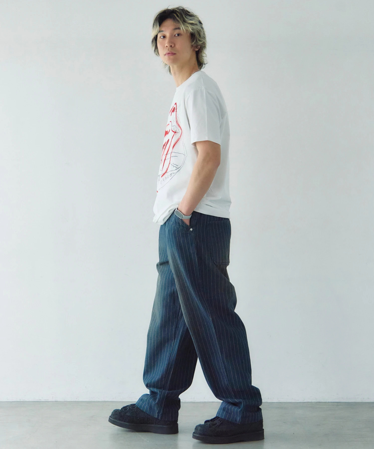 JACKROSE(ジャックローズ) |JE PROCESSING DENIM EASY PANTS(MENS)