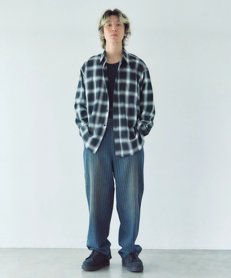 JACKROSE(ジャックローズ) |JE PROCESSING DENIM EASY PANTS(MENS)