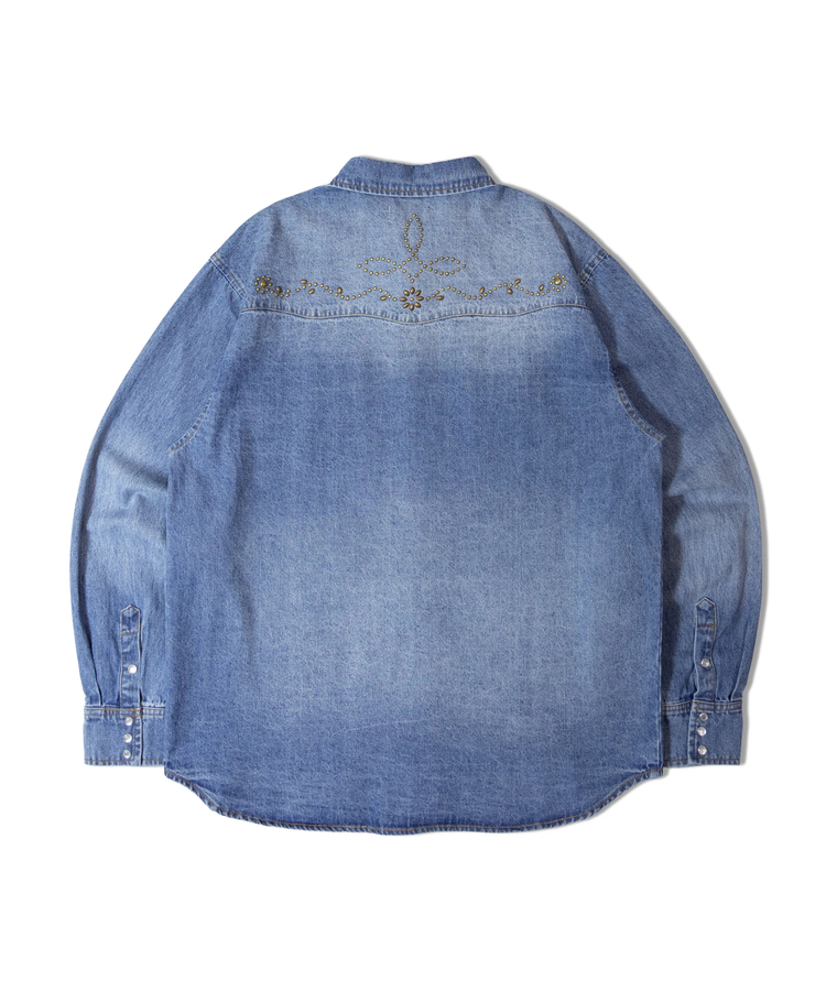 JACKROSE(ジャックローズ) |JE-STUDS DENIM LS SHIRTS(MENS)