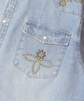 JACKROSE(ジャックローズ) |JE-STUDS DENIM LS SHIRTS(MENS)
