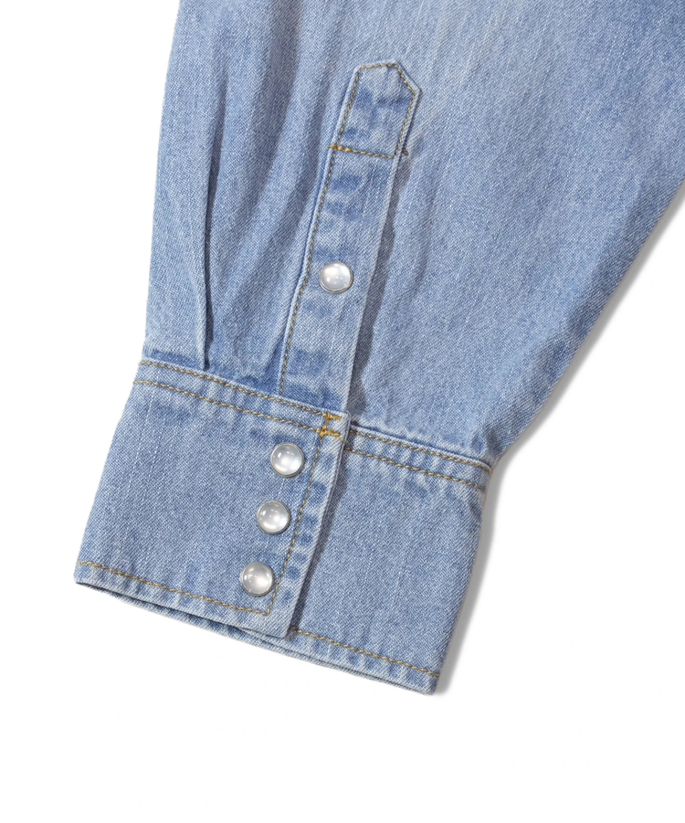 JACKROSE(ジャックローズ) |JE-STUDS DENIM LS SHIRTS(MENS)