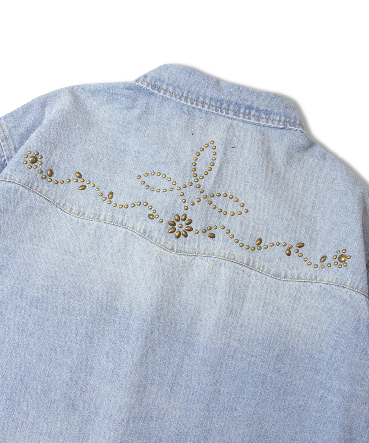 JACKROSE(ジャックローズ) |JE-STUDS DENIM LS SHIRTS(MENS)