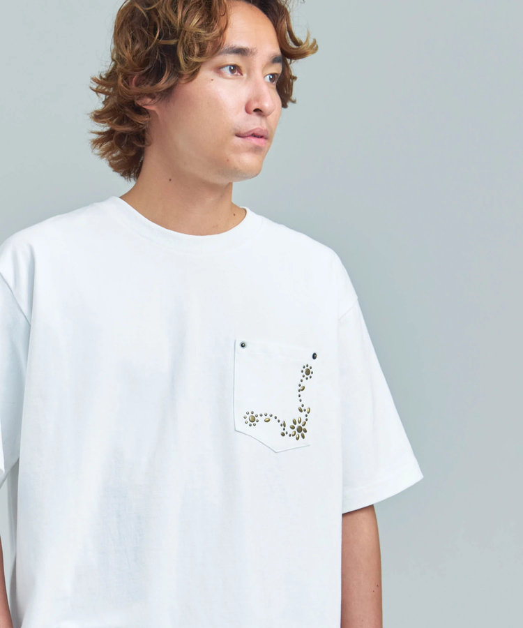 JACKROSE(ジャックローズ) |JE STUDS POCKET SS TEE(MENS)