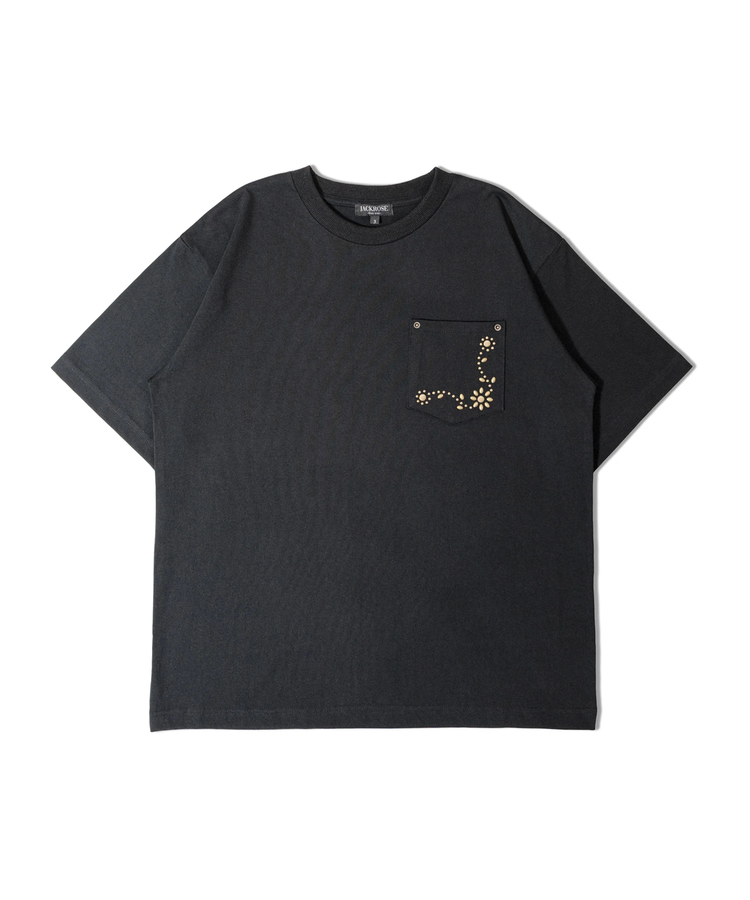 JACKROSE(ジャックローズ) |JE STUDS POCKET SS TEE(MENS)