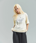 JACKROSE(ジャックローズ) |JE STUDS PRINT SS TEE(MENS)