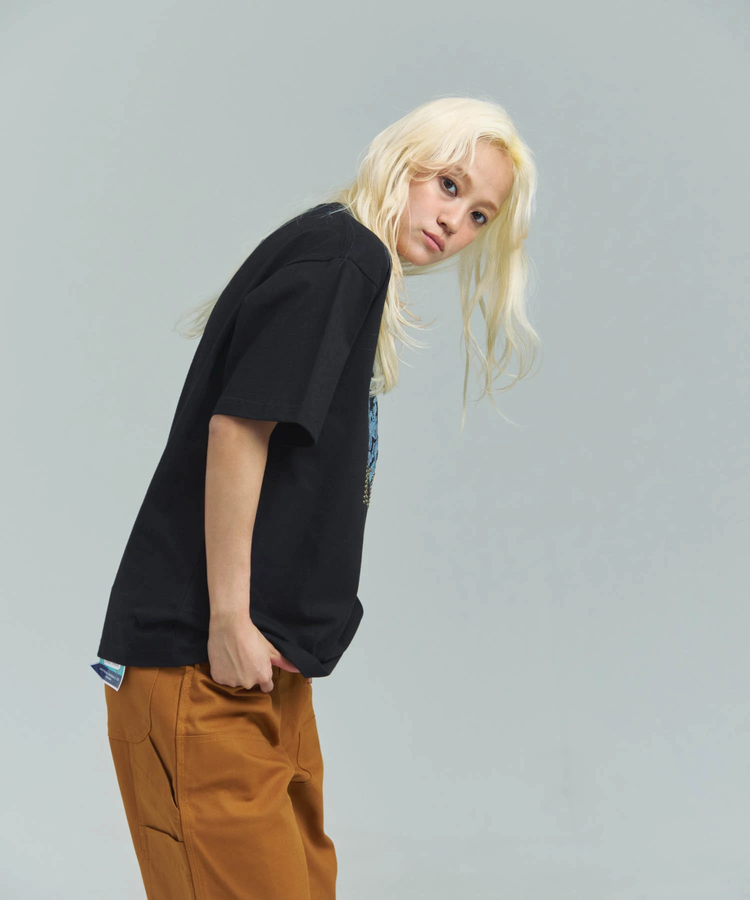JACKROSE(ジャックローズ) |JE STUDS PRINT SS TEE(MENS)