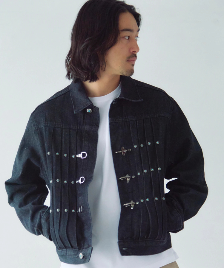 JE-ファイヤーマン・プリーツデニム JKT(MENS)｜ファッション通販