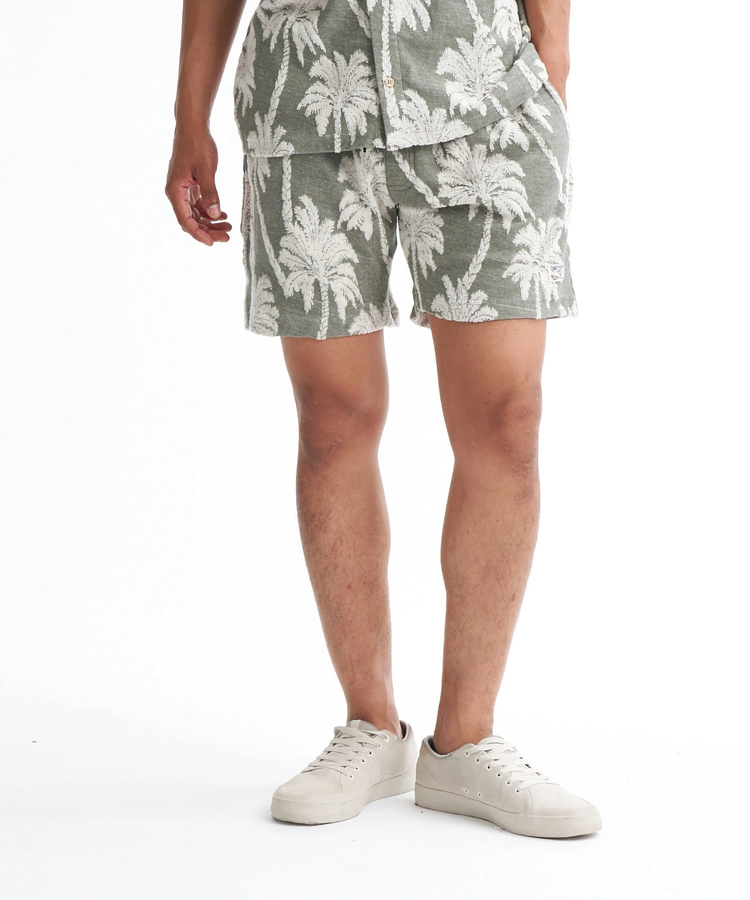 JACKROSE(ジャックローズ) |RVCA/ルーカ PALMS DOWN EXOTICA  ELASTIC 17 ショートパンツ(MENS)