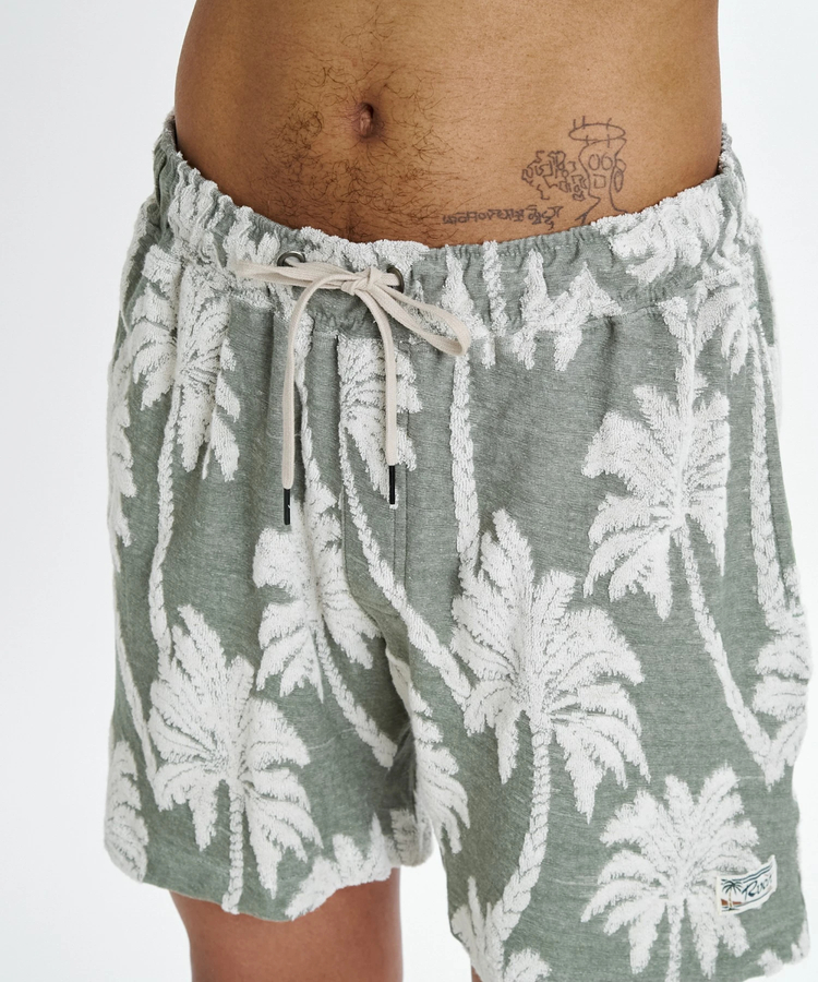 JACKROSE(ジャックローズ) |RVCA/ルーカ PALMS DOWN EXOTICA  ELASTIC 17 ショートパンツ(MENS)