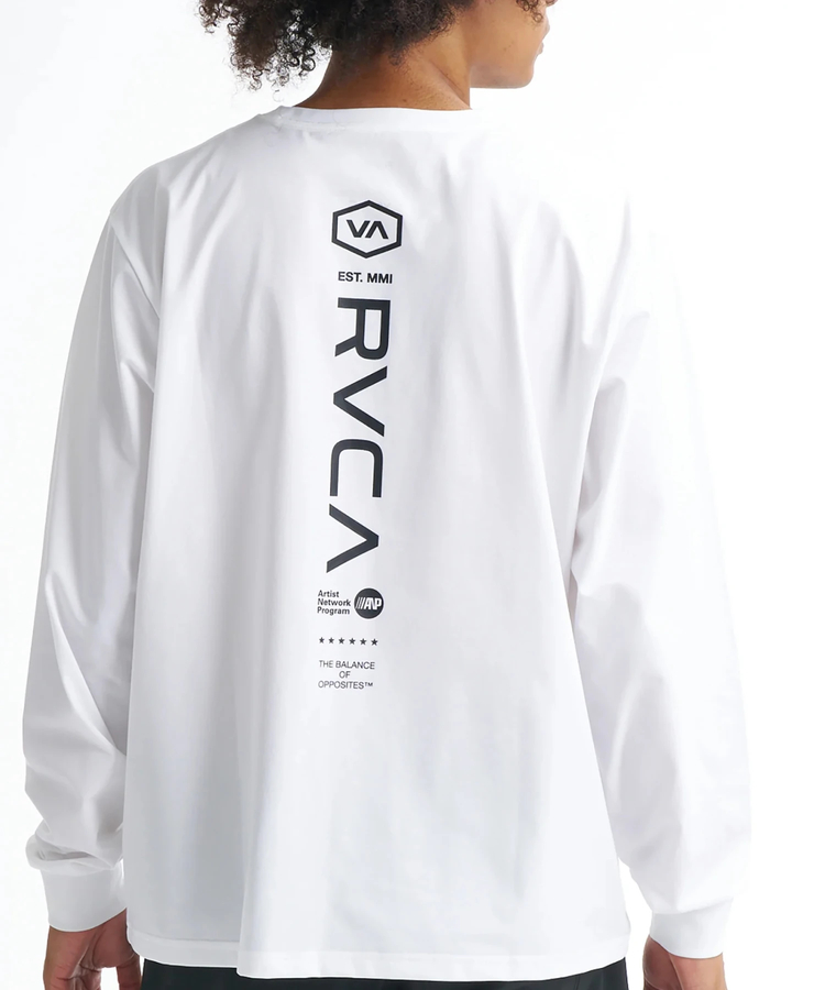 JACKROSE(ジャックローズ) |RVCA/ルーカ STARIGHT WAY LT 長袖サーフTシャツ(MENS)