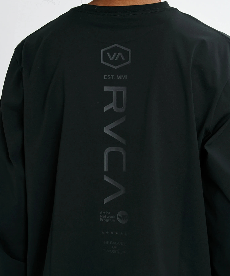 JACKROSE(ジャックローズ) |RVCA/ルーカ STARIGHT WAY LT 長袖サーフTシャツ(MENS)