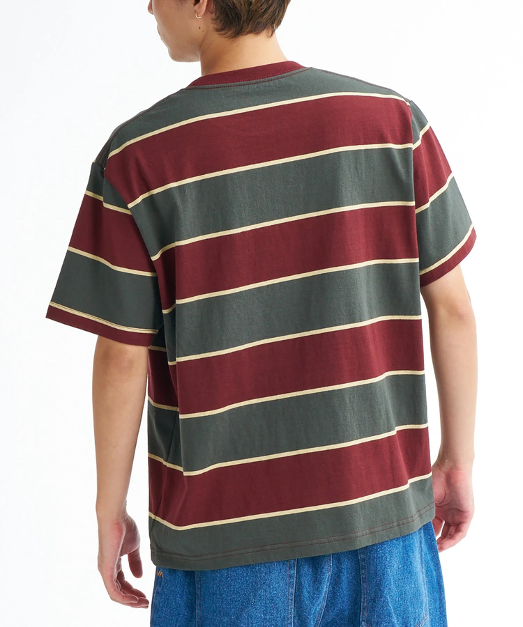 JACKROSE(ジャックローズ) |RVCA/ルーカ 16/2 STRIPE SS Tシャツ(MENS)