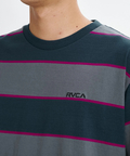 JACKROSE(ジャックローズ) |RVCA/ルーカ 16/2 STRIPE SS Tシャツ(MENS)