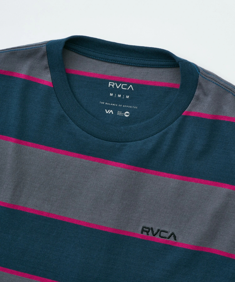 JACKROSE(ジャックローズ) |RVCA/ルーカ 16/2 STRIPE SS Tシャツ(MENS)
